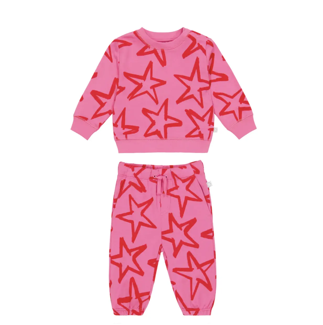 Baby sweatshirt and sweatpants set