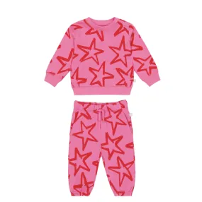Baby sweatshirt and sweatpants set