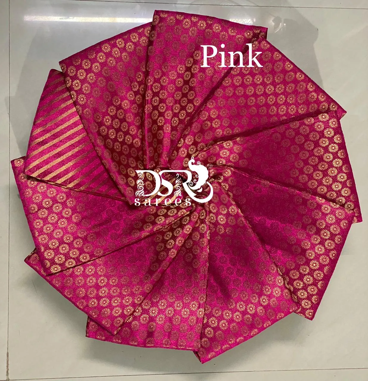 DSR brocade blouse materials