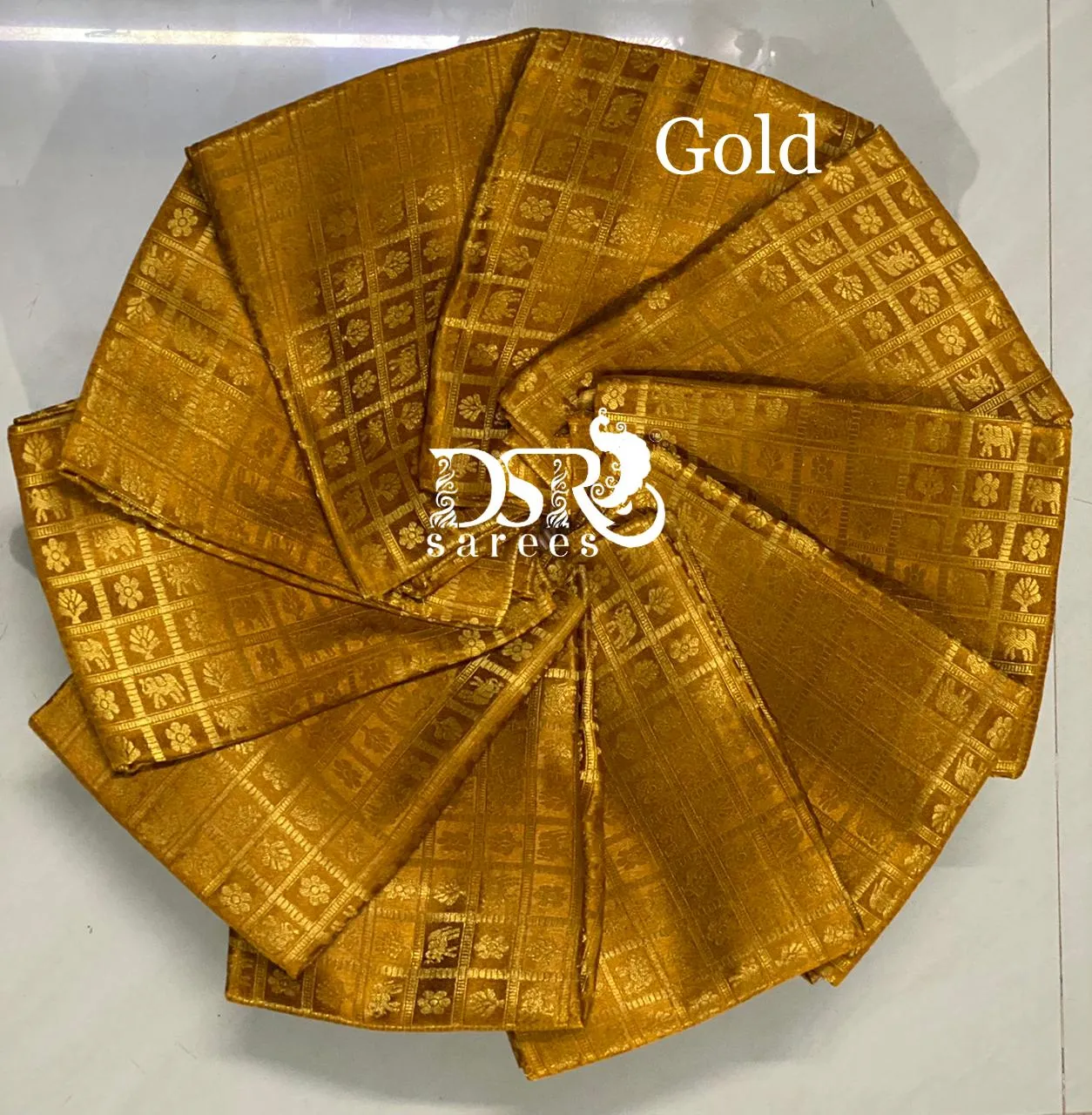 DSR brocade blouse materials