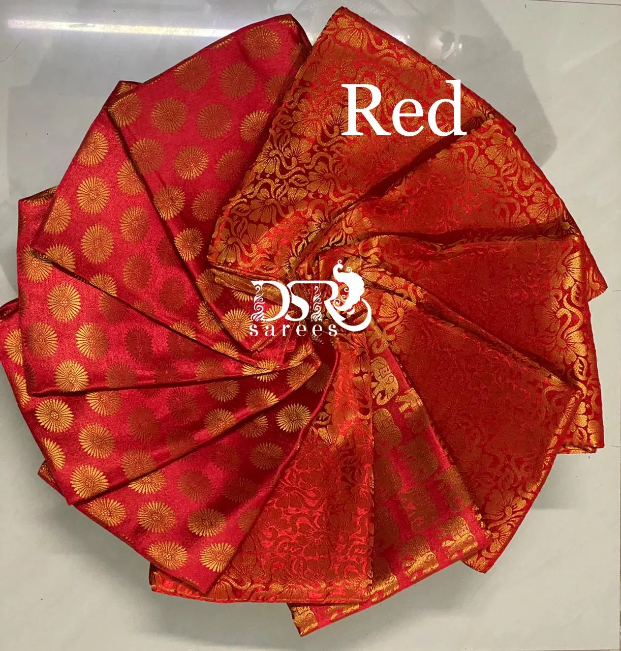 DSR brocade blouse materials