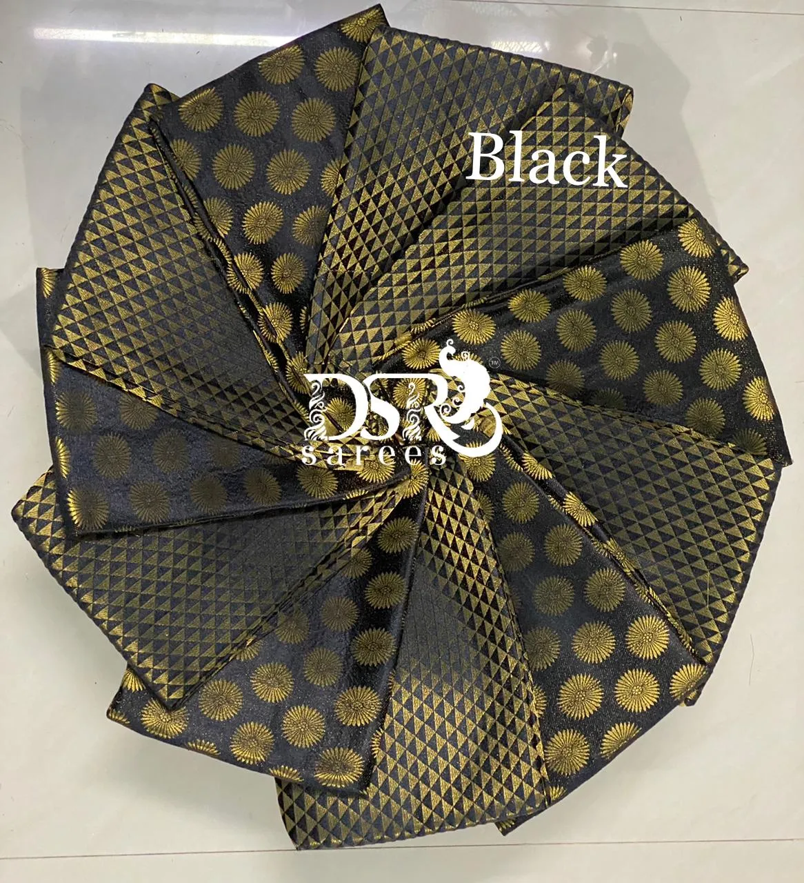 DSR brocade blouse materials