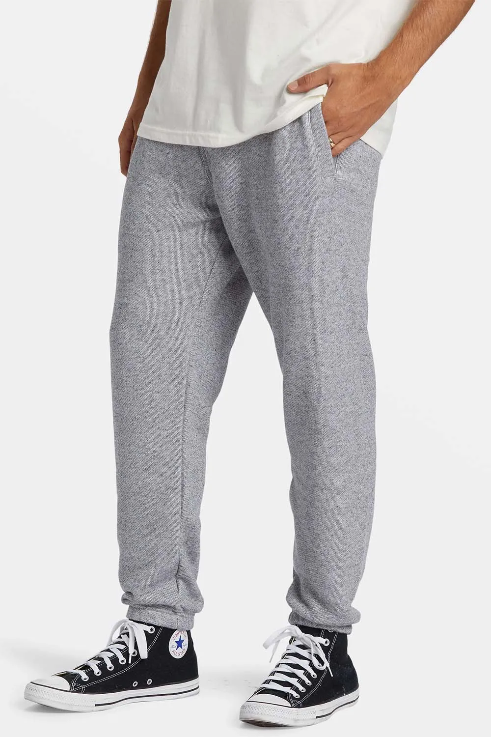 HUDSON FLEECE PANT Grey Heather