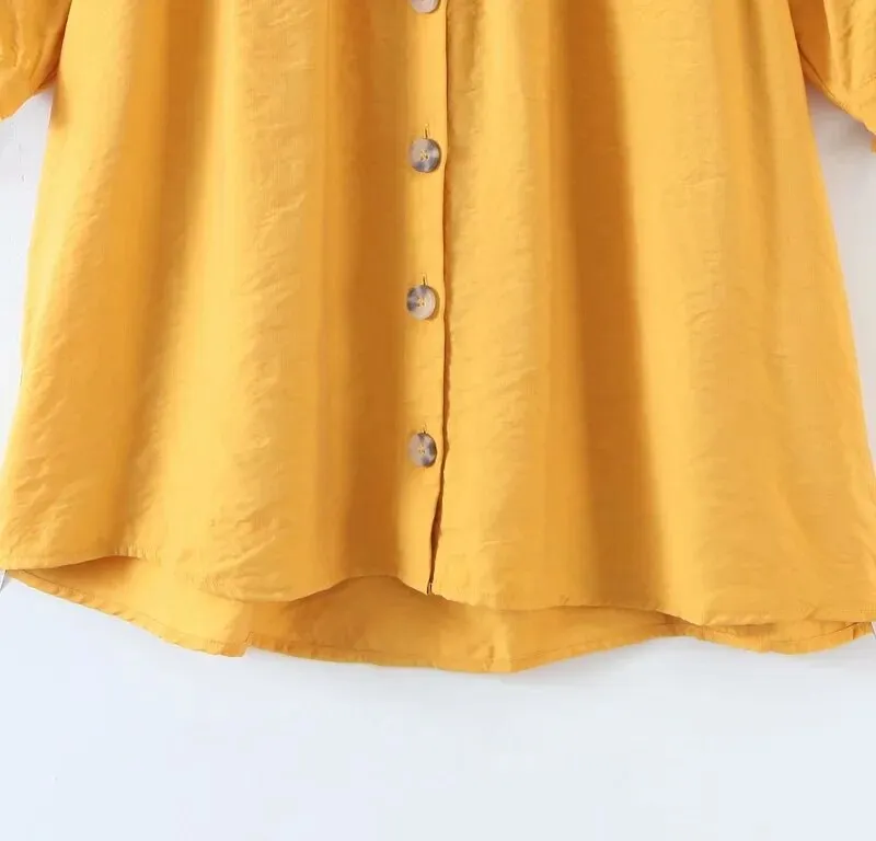 LOOSE BLOUSE WITH BOW TIED