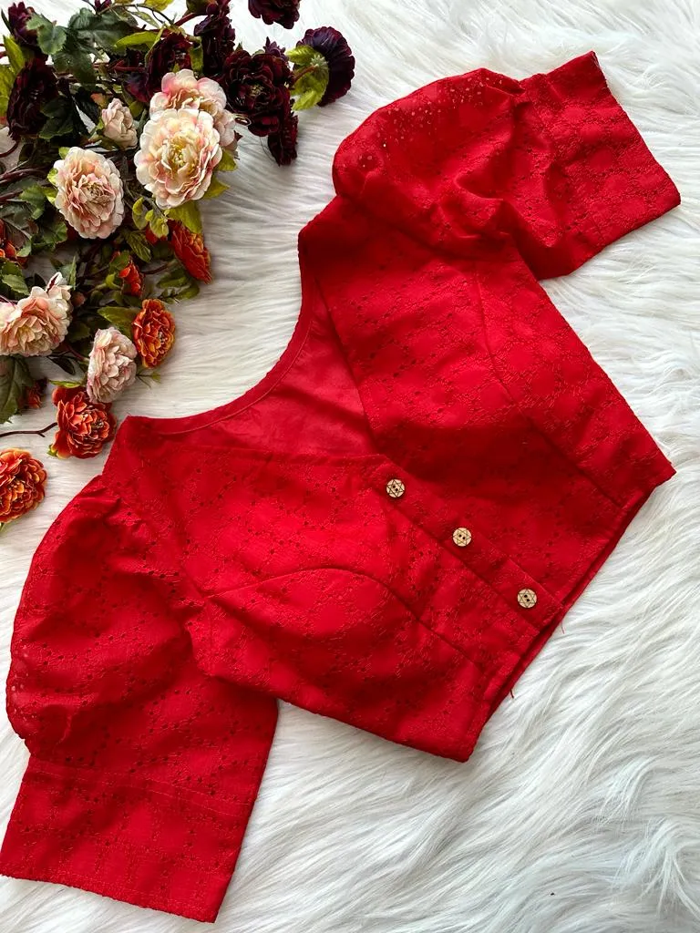 Puff sleeve hakoba Readymade Blouses