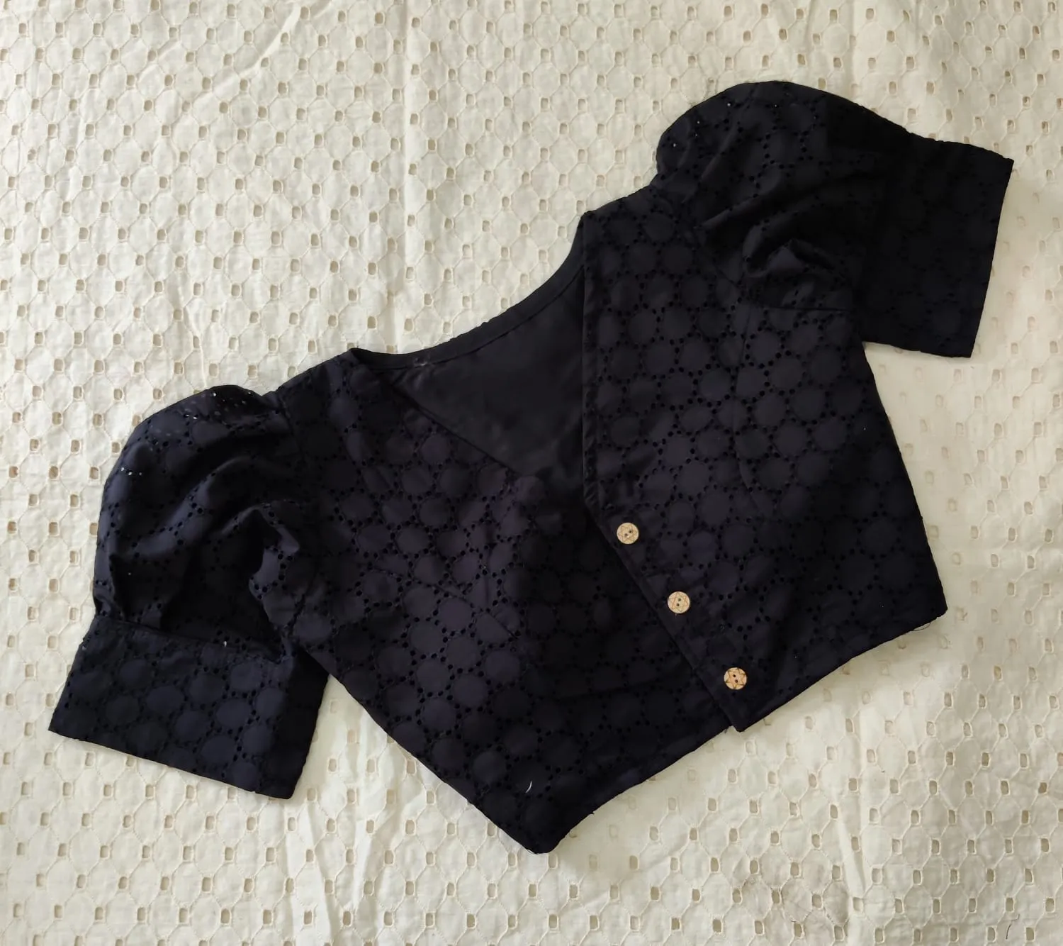 Puff sleeve hakoba Readymade Blouses