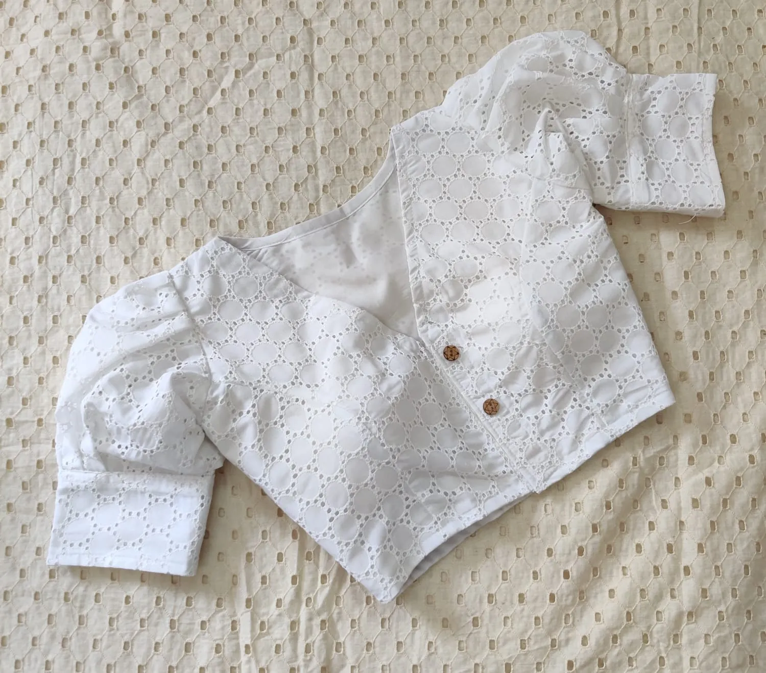 Puff sleeve hakoba Readymade Blouses
