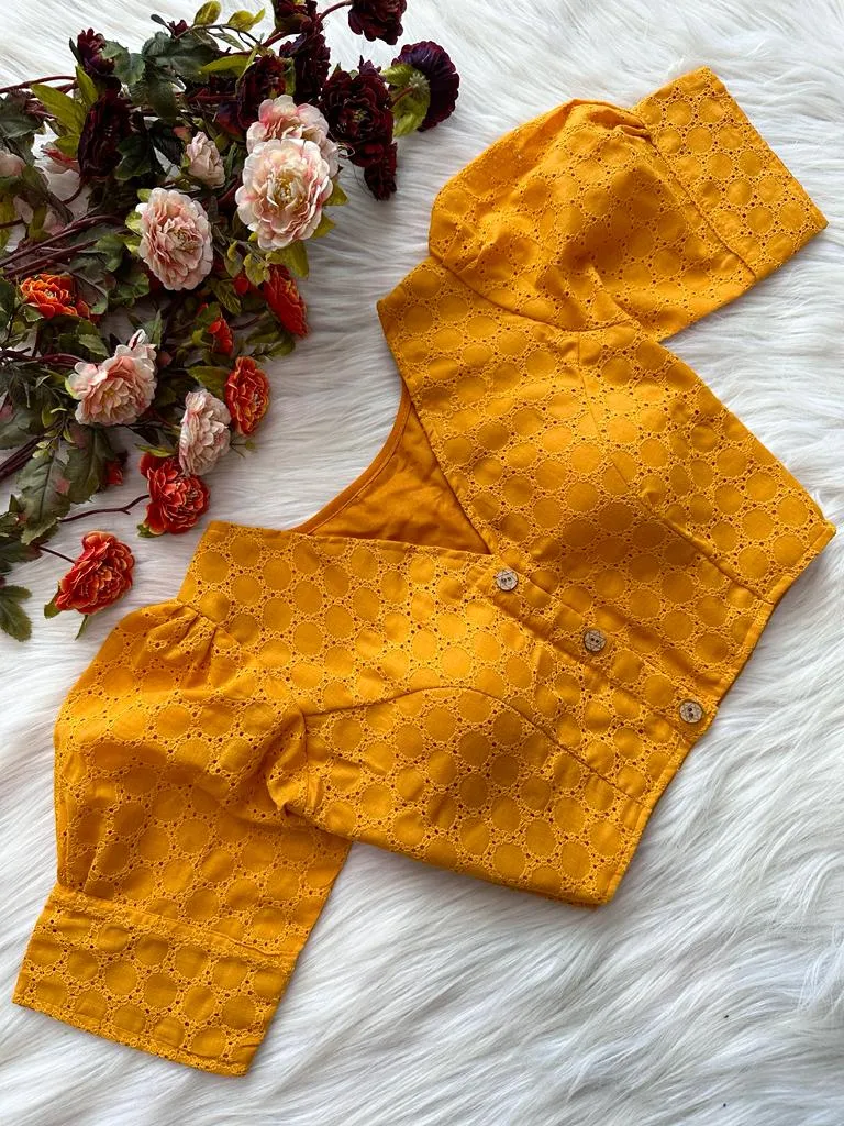 Puff sleeve hakoba Readymade Blouses