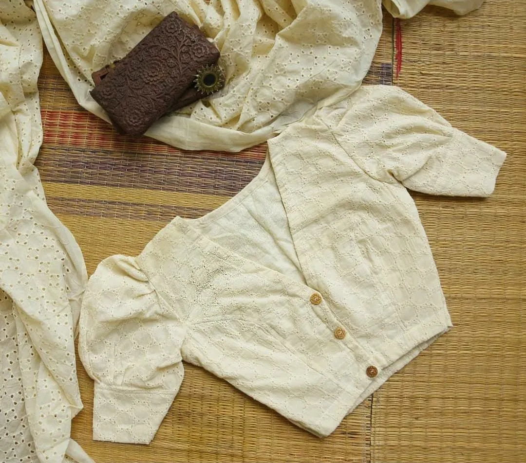 Puff sleeve hakoba Readymade Blouses