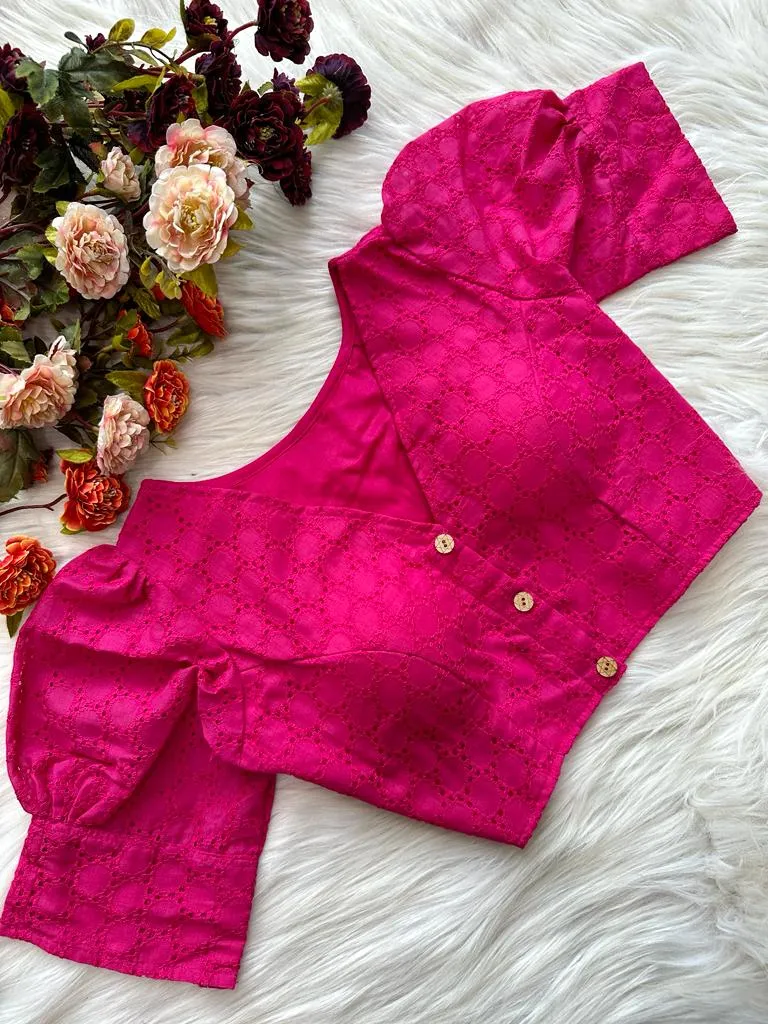 Puff sleeve hakoba Readymade Blouses