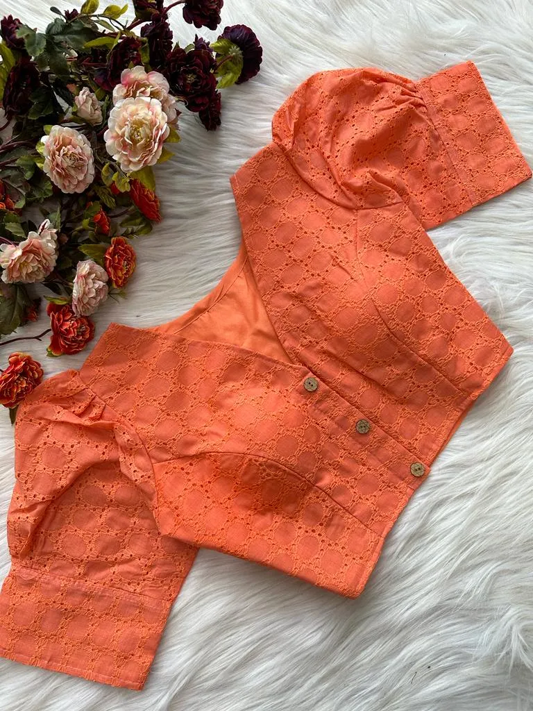 Puff sleeve hakoba Readymade Blouses