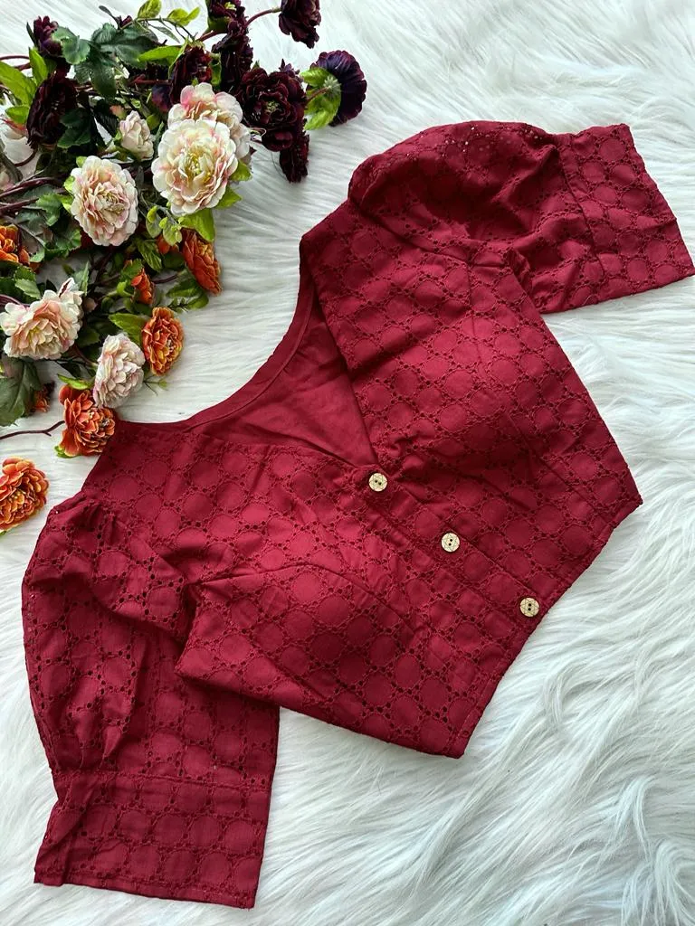 Puff sleeve hakoba Readymade Blouses