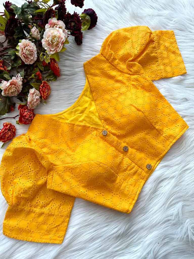 Puff sleeve hakoba Readymade Blouses