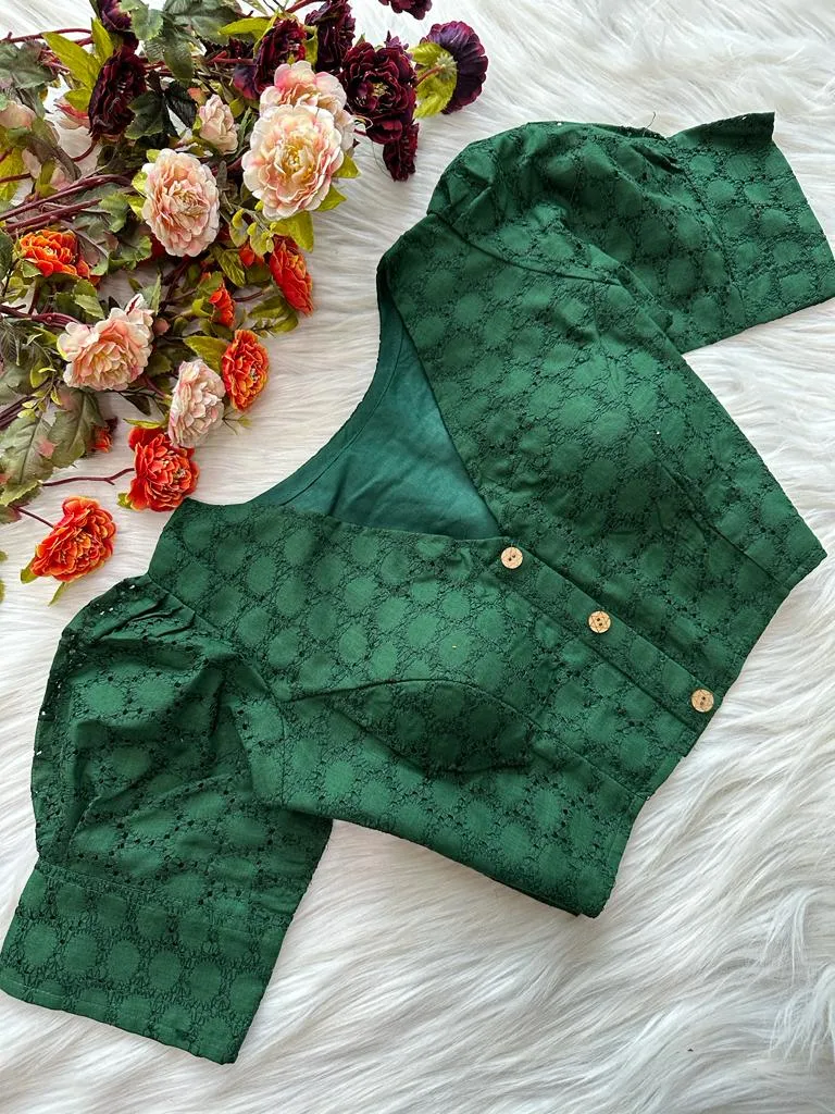 Puff sleeve hakoba Readymade Blouses