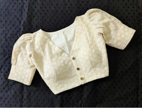 Puff sleeve hakoba Readymade Blouses
