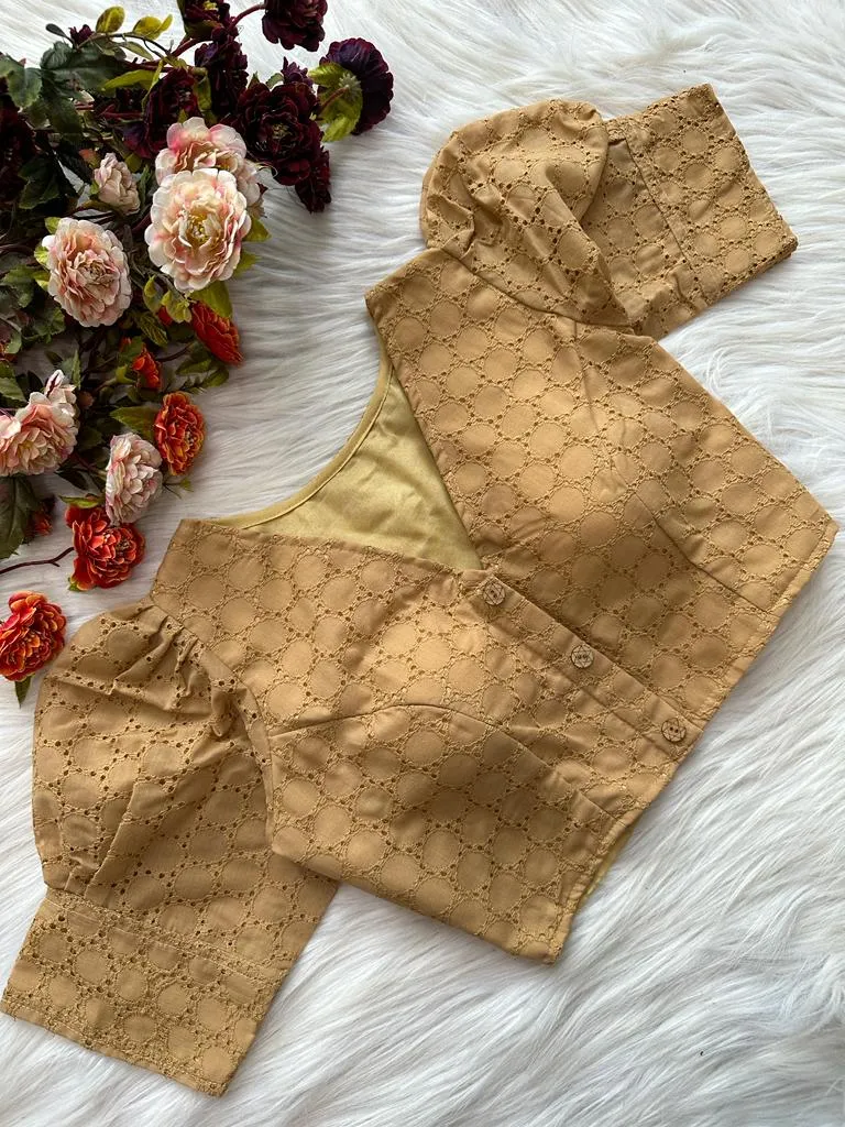 Puff sleeve hakoba Readymade Blouses