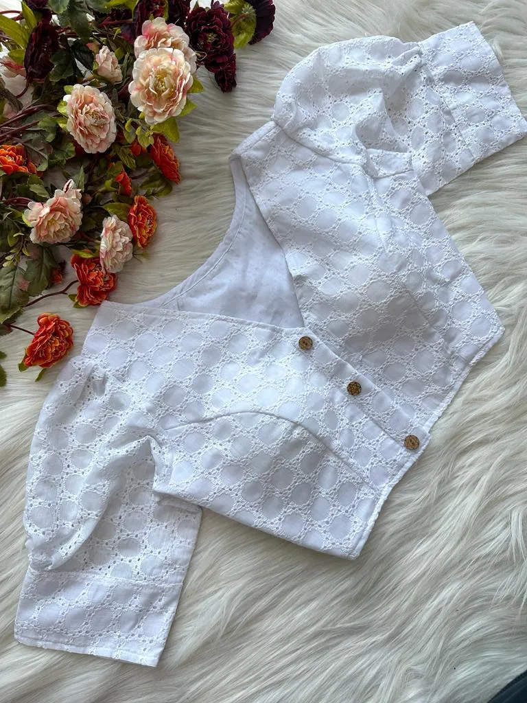 Puff sleeve hakoba Readymade Blouses