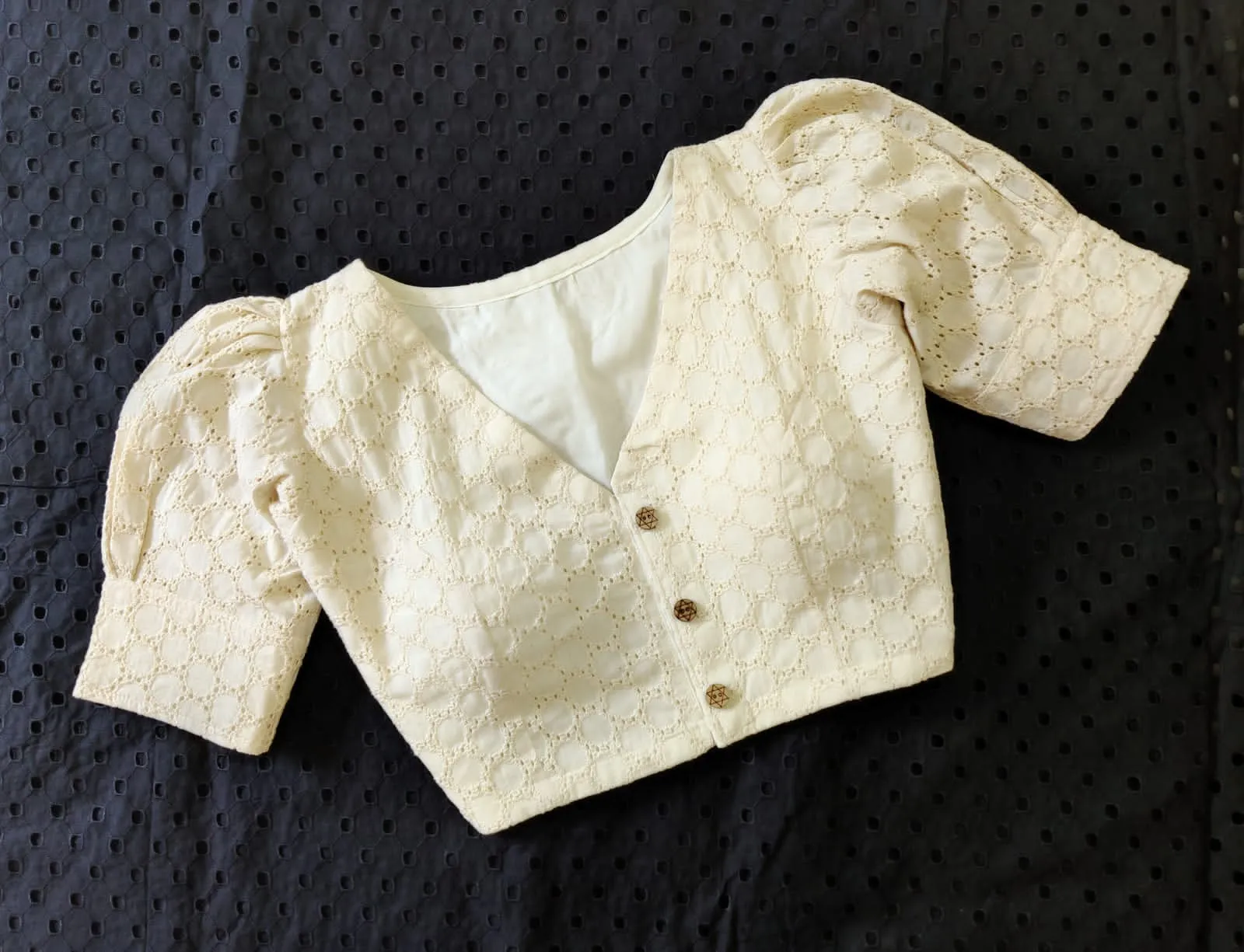 Puff sleeve hakoba Readymade Blouses