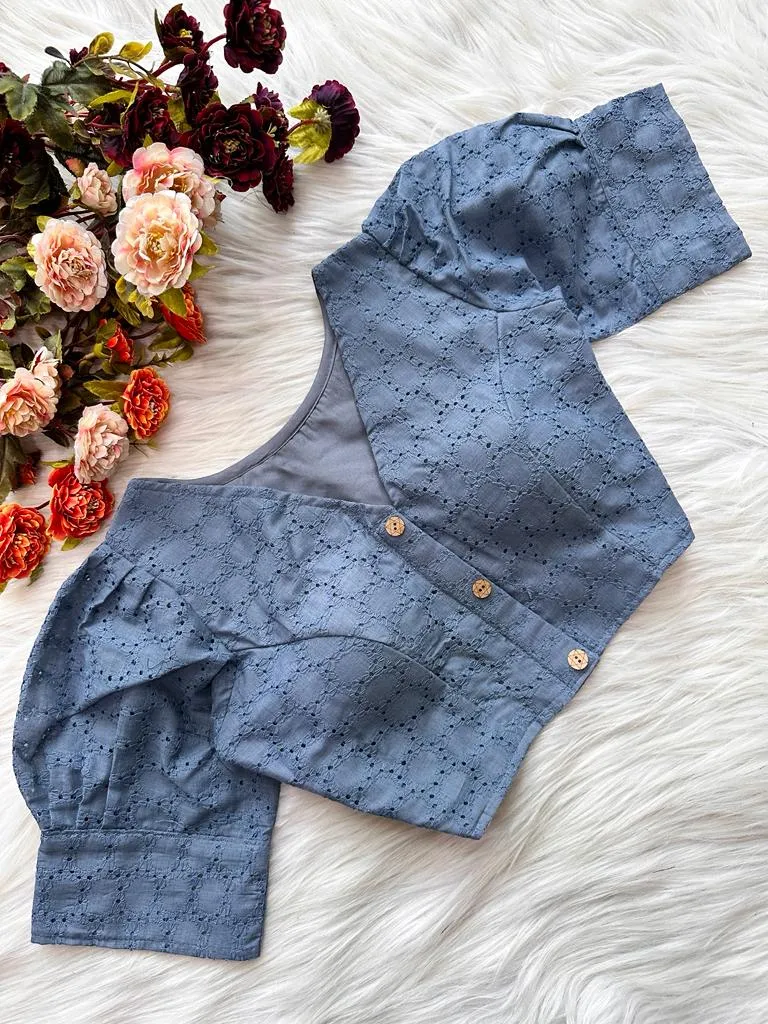 Puff sleeve hakoba Readymade Blouses