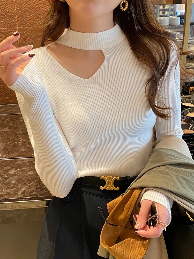 Slim-Fit Pullover Sweater