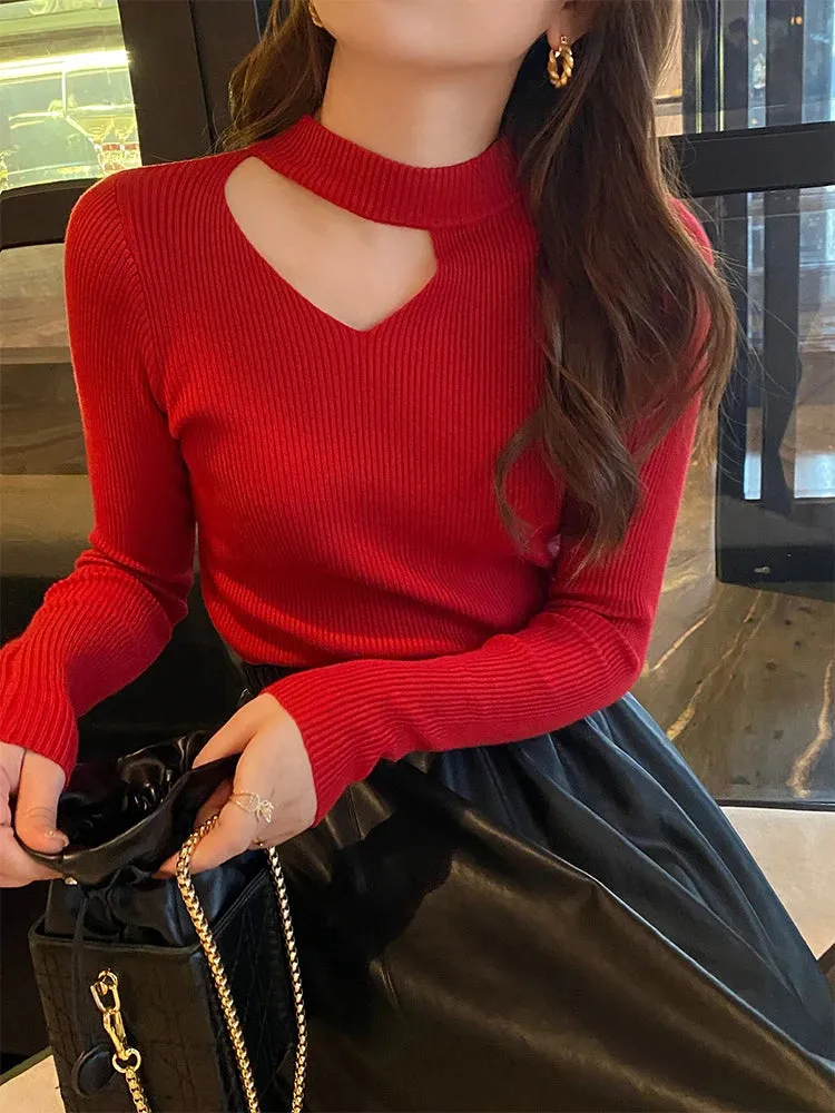Slim-Fit Pullover Sweater