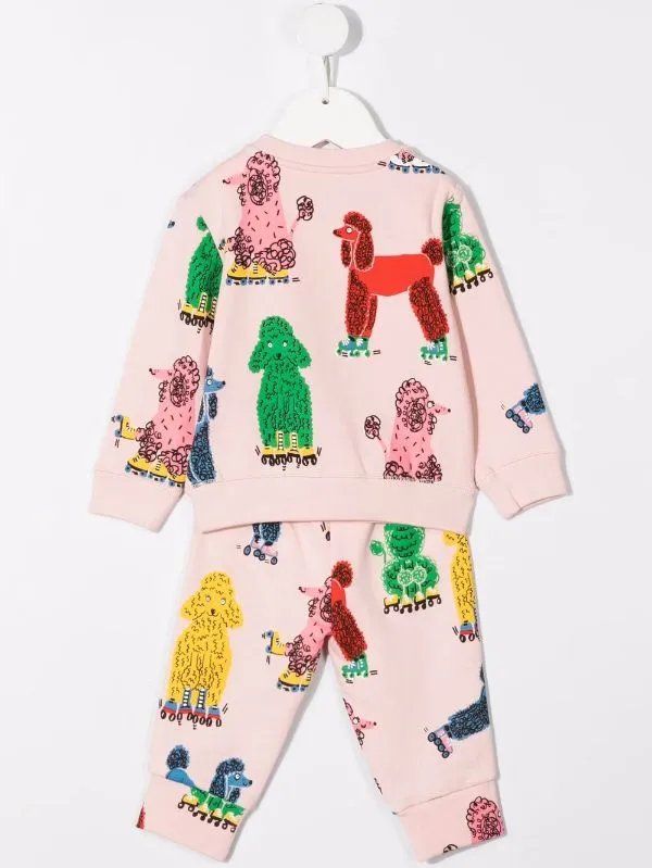 Sweat Set - Doodle Poodle - Pink
