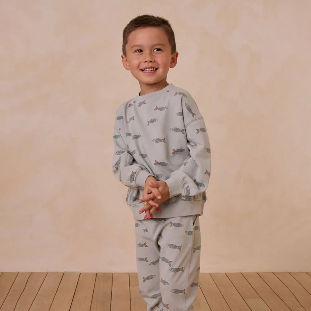 Sweatshirt & Sweatpants Set | Sardines