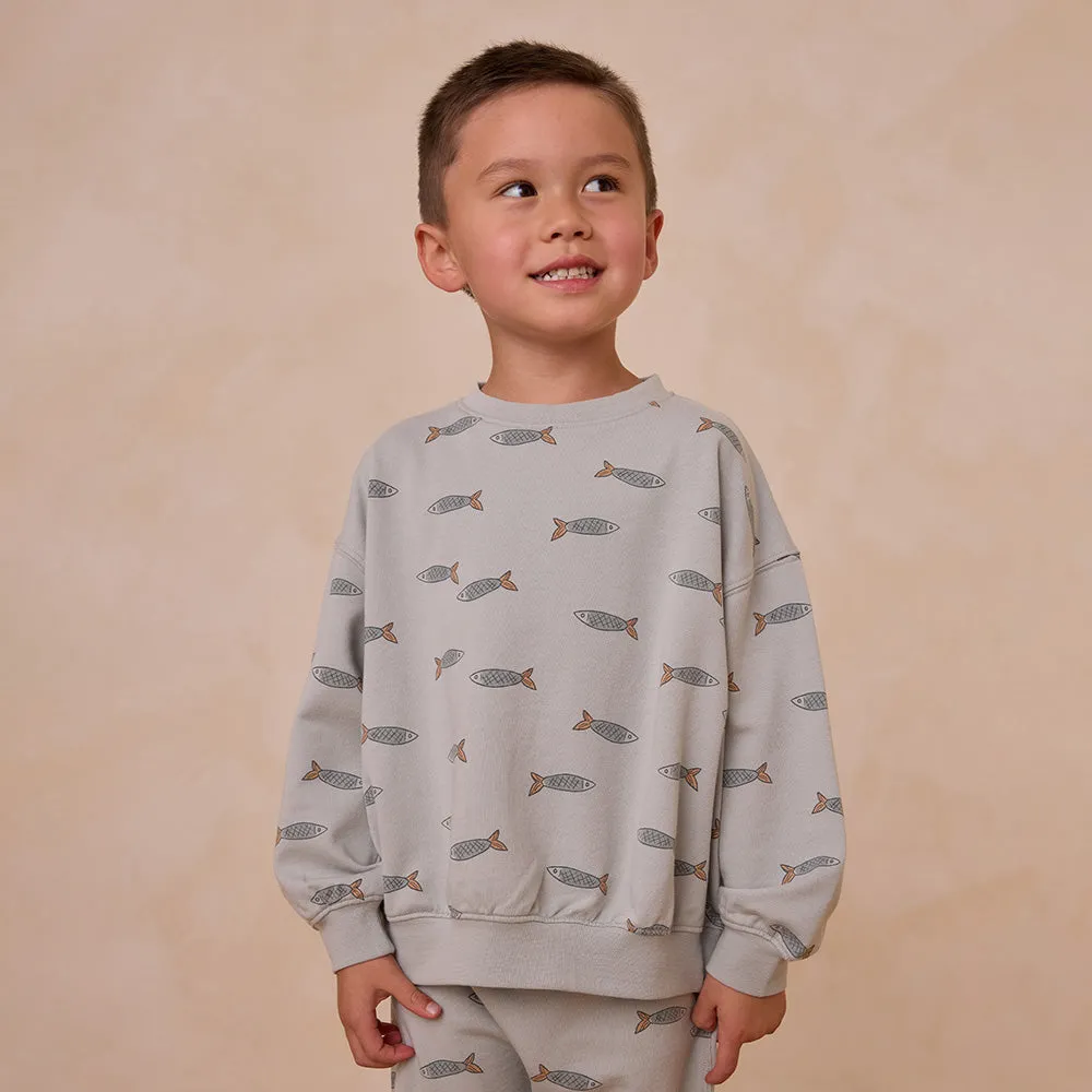 Sweatshirt & Sweatpants Set | Sardines