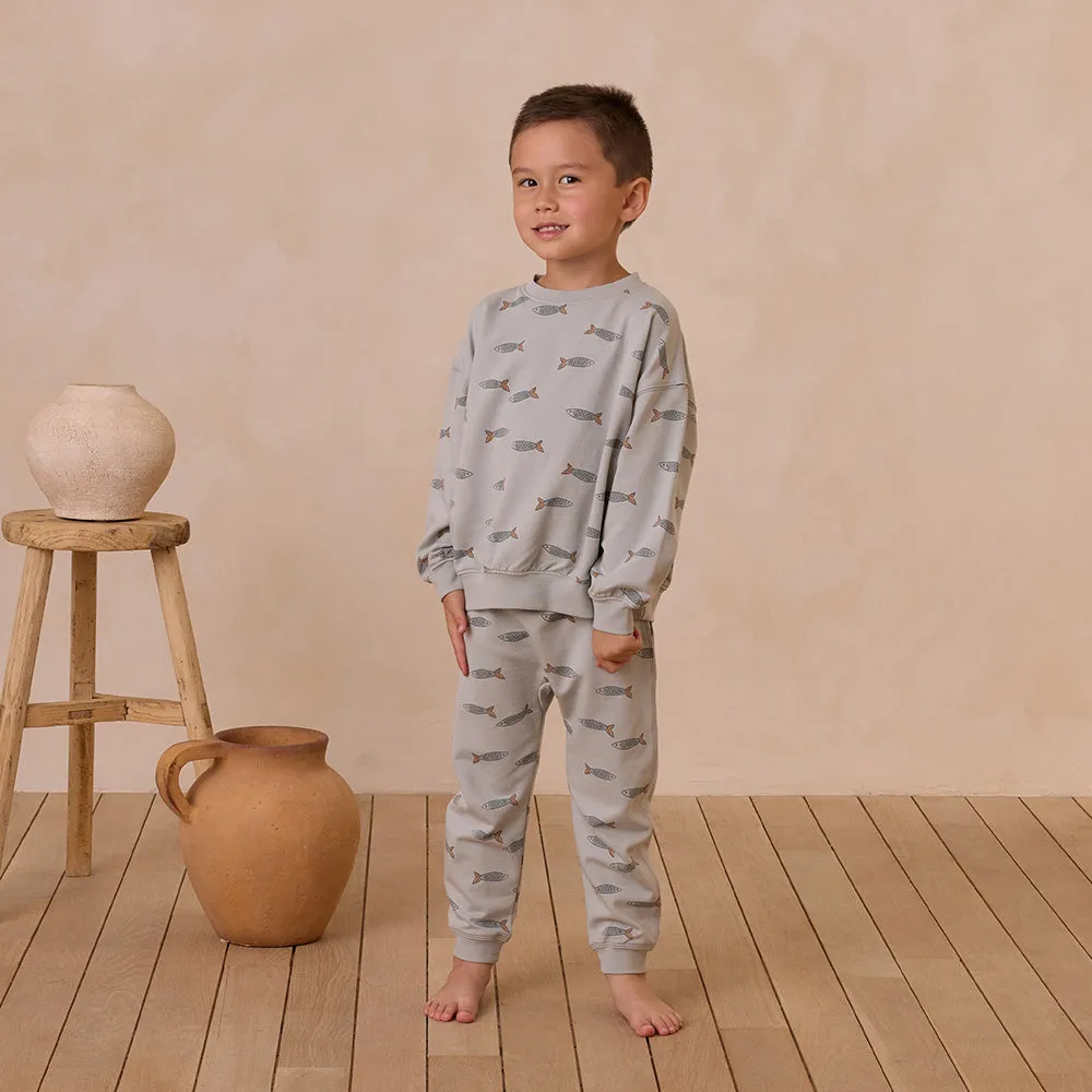 Sweatshirt & Sweatpants Set | Sardines