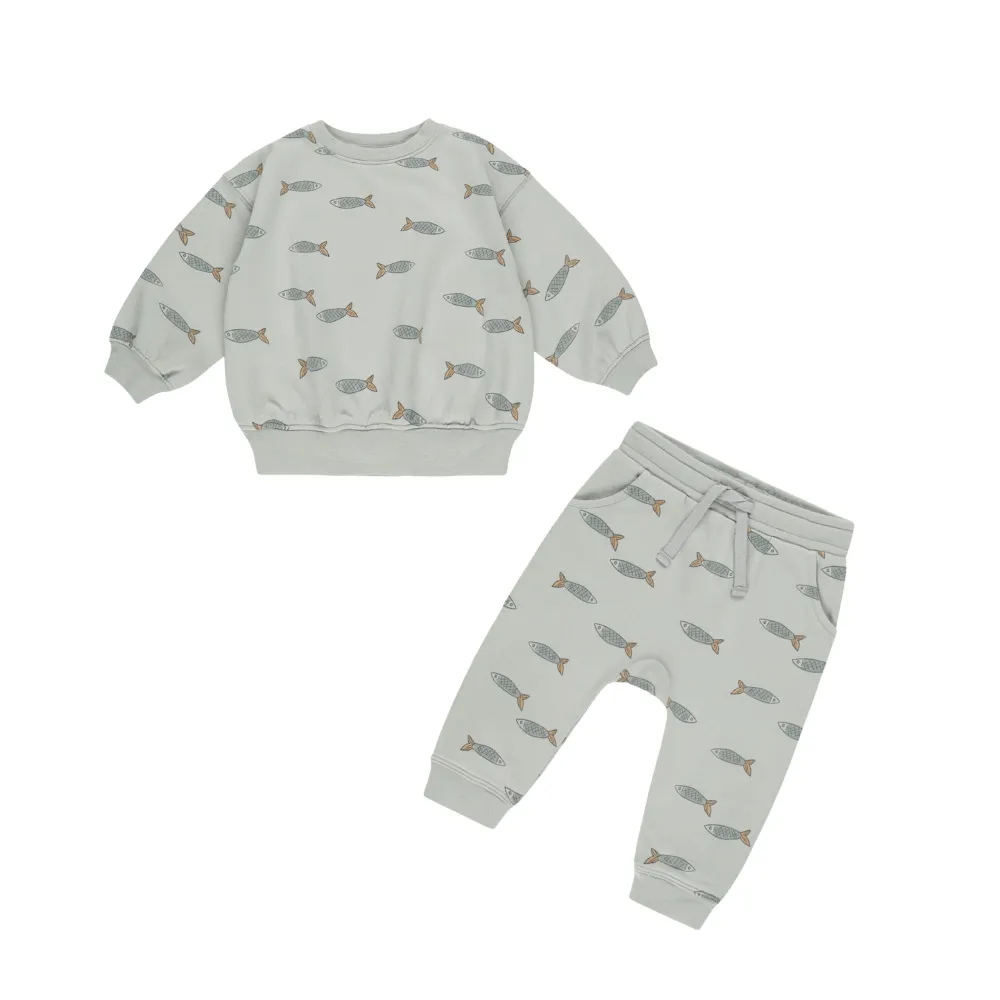 Sweatshirt & Sweatpants Set | Sardines