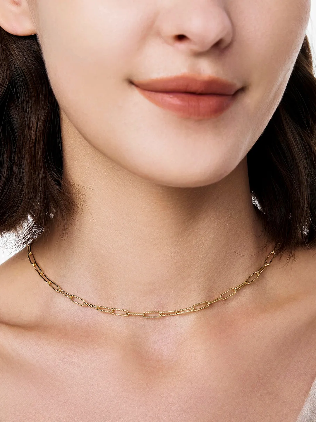 Texture Chain Necklace