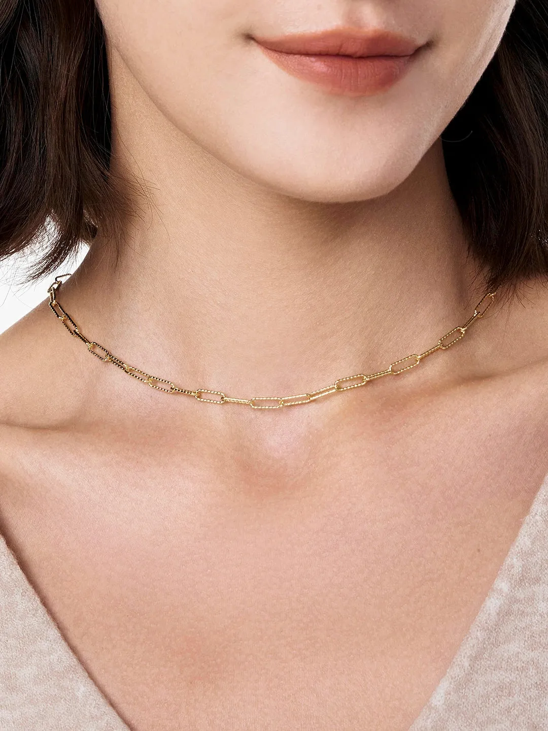Texture Chain Necklace