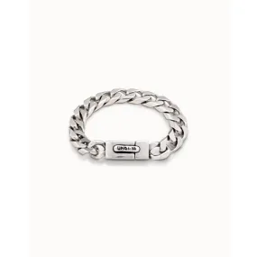 UNOde50 Sharp Silver Metal Bracelet
