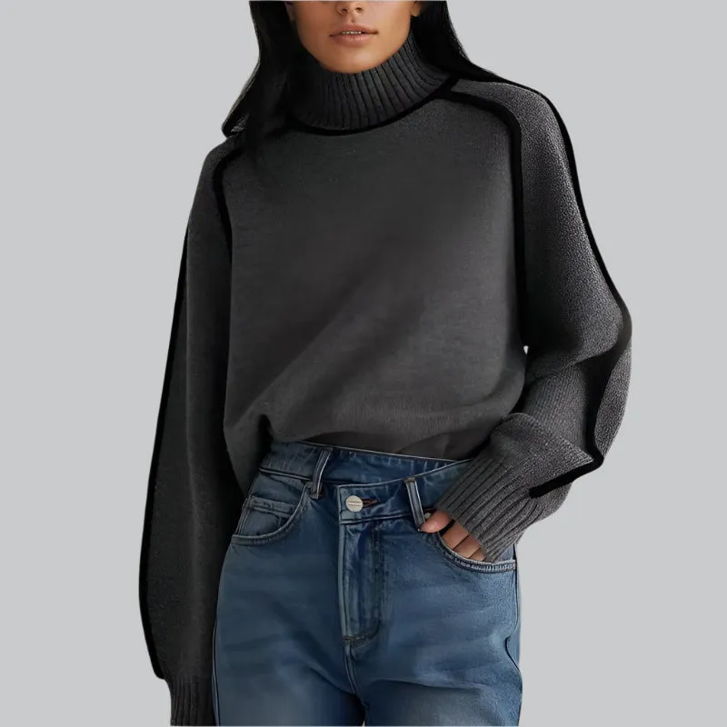 Vera | Luxury High Neck Cashmere Sweater