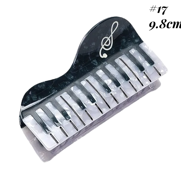 Western Town Life Inspired Hair Claw Clip